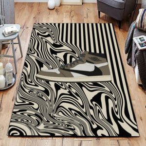 Style Pop Art Sneaker Rug Home Decor