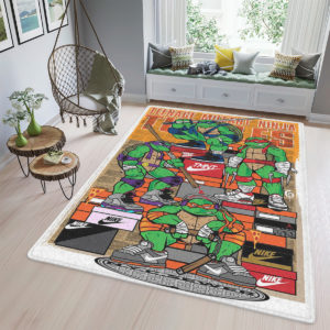 Teenage Mutant Ninja Turtles Sneaker Box Rug Home Decor