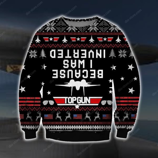 Top Gun Gifts Christmas Ugly Sweater