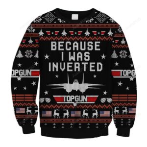 Top Gun Christmas Ugly Sweater