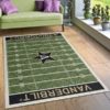 TCU Horned Frogs Team Home Field NFL Living Room Carpet Rug Home Decor