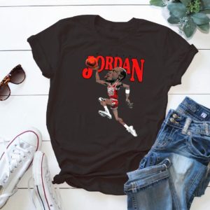 Vintage Michael JORDAN Caricature Classic T-Shirt