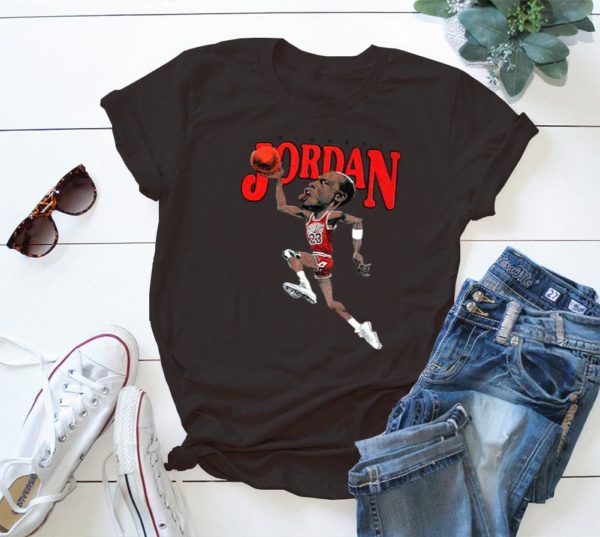 Vintage Michael JORDAN Caricature Classic T-Shirt