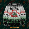 Sloth Face Santa Christmas Ugly Sweater