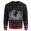 Snowflakes Bisexual Pride Flag Christmas Ugly Sweater