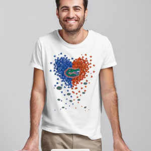 Heart Florida Gators Football 2021 Unisex T-shirt