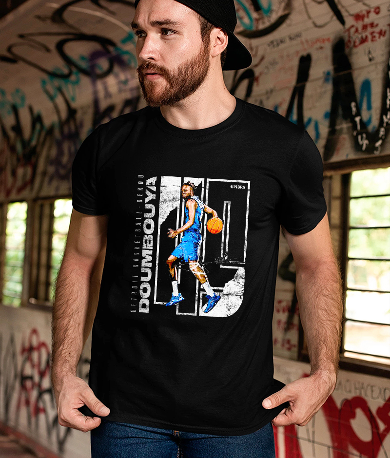 Sekou Doumbouya - Detroit Basketball Unisex T-Shirt Sekou Doumbouya - Detroit Basketball Unisex T-Shirt