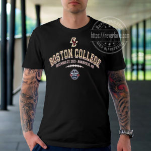 2021 Champions Boston College Military Bowl T-Shirt
