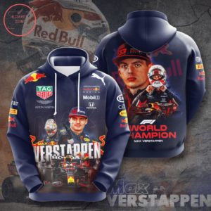 2021 World Champion Max Verstappen F1 Fan Gifts Hoodie 3D