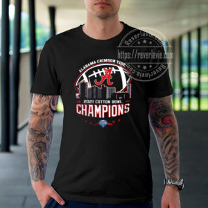 Alabama Crimson Tide Champions 2021 2022 Cotton Bowl T-Shirt