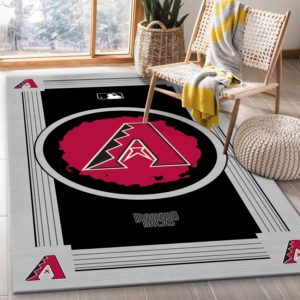 Arizona Diamondbacks Logo Style NBA Rug Home Decor