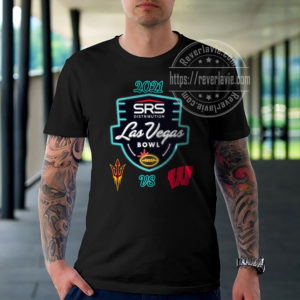 Arizona State Sun Devils Vs Wisconsin Badgers Football Las Vegas T-Shirt