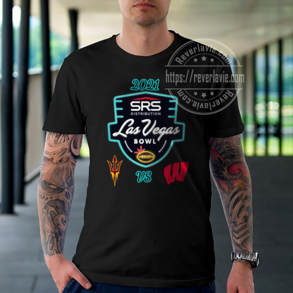 Arizona State Sun Devils Vs Wisconsin Badgers Football Las Vegas T-Shirt