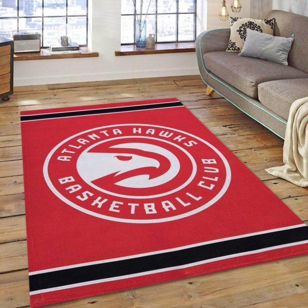 Atlanta Hawks Club NBA Rug Home Decor