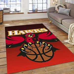 Atlanta Hawks Eagle NBA Rug Room Decor