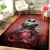 Atlanta Hawks Jack Skellington Basketball NBA Rug Home Decor