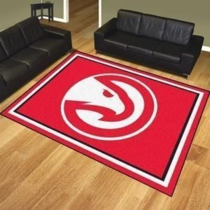 Atlanta Hawks Team Logo Gifts NBA Rug Home Decor
