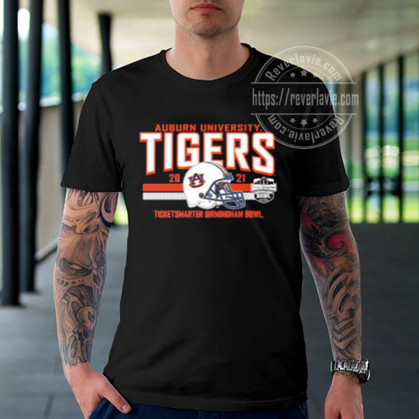 Auburn Tigers Football Champions 2021 Birmingham Bowl T-Shirt