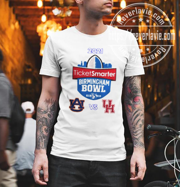 Auburn Tigers Vs Houston Cougars Football 2021 Birmingham Bowl T-Shirt