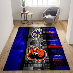 Baltimore City Sports Team NBA Rug Home Decor