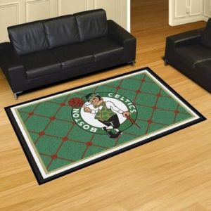 Boston Celtics Basketball NBA Living Room Carpet Rug Home Decor