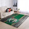Boston Celtics Skyline NBA Living Room Carpet Rug Home Decor