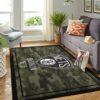 Brooklyn Nets Camouflage NBA Living Room Carpet Rug Home Decor