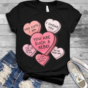Candy Hearts Star Wars Valentine’s Day T-shirt