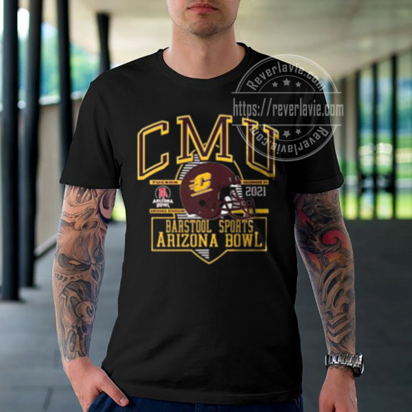 Central Michigan Chippewas Champions 2021 2022 Arizona Bowl T-Shirt
