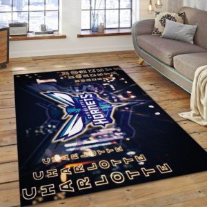 Charlotte Hornets NBA Living Room Carpet Rug Home Decor