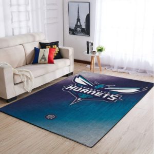 Charlotte Hornets Team Logo Style Nice Gift NBA Rug Home Decor