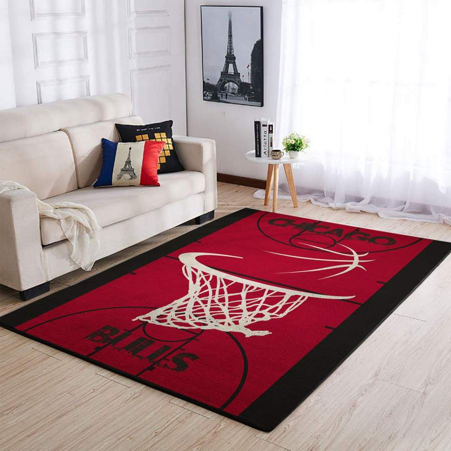 Chicago Bulls Score NBA Rug Home Decor Chicago Bulls Score NBA Rug Home Decor