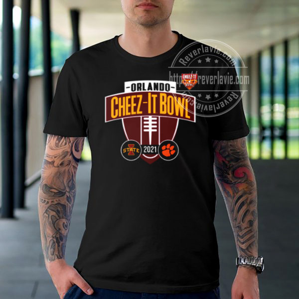 Clemson Tigers Vs Iowa State Cyclones Cheez It Bowl New Design T-Shirt