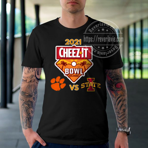 Clemson Vs Iowa State 2021 Cheez It Bowl T-Shirt