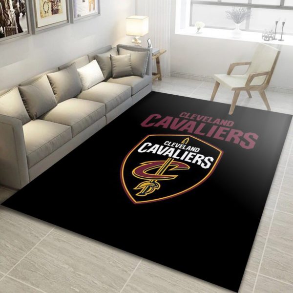 Cleveland Cavaliers Logo Gifts NBA Rug Home Decor