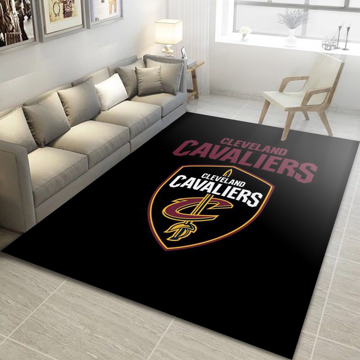 Cleveland Cavaliers Logo Gifts NBA Rug Home Decor Cleveland Cavaliers Logo Gifts NBA Rug Home Decor
