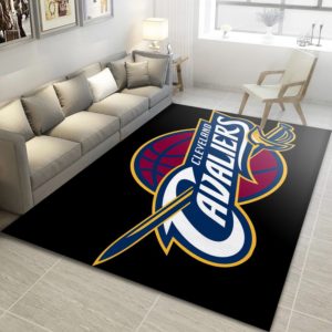 Cleveland Cavaliers Logo Team NBA Rug Home Decor
