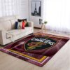 Charlotte Hornets Team Logo Skull Flower Style Nice Gift NBA Living Room Carpet Rug Home Decor