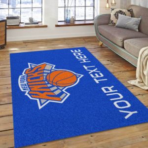 Customizable New York Knicks NBA Rug Home Decor