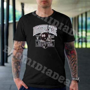2021 NCAA Football Liberty Bowl Mississippi State T-Shirt