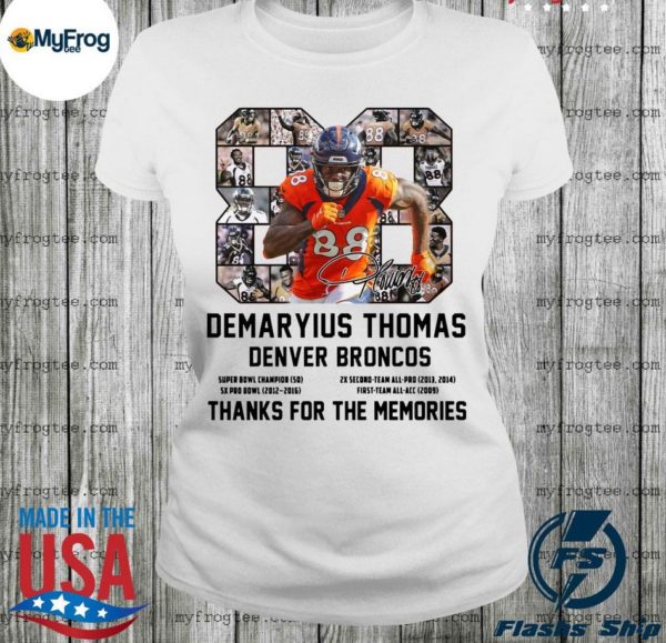 Demaryius Thomas 88 Denver Broncos RIP Demaryius Unisex T-shirt