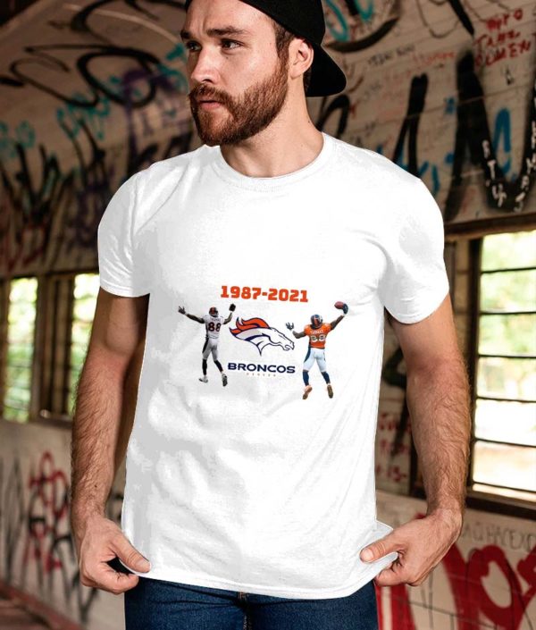 Demaryius Thomas 88 Denver Broncos Thank You DT Forever Broncos T-shirt