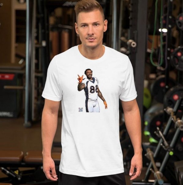 Demaryius Thomas Denver Broncos Thank You DT For The Memories T-shirt