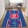 Detroit Pistons Christmas NBA Living Room Carpet Rug Home Decor