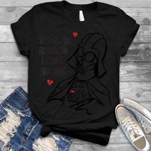 Funny Star Wars Darth Vader Broken Hearts Anti-valentine’s Day Unisex T-shirt