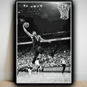 Giannis Antetokounmpo Dunk Poster Canvas Home Decor