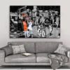 Giannis Antetokounmpo The Block Deandre Ayton Helps Bucks Win Game 4 Of Finals Poster Canvas Home Decor