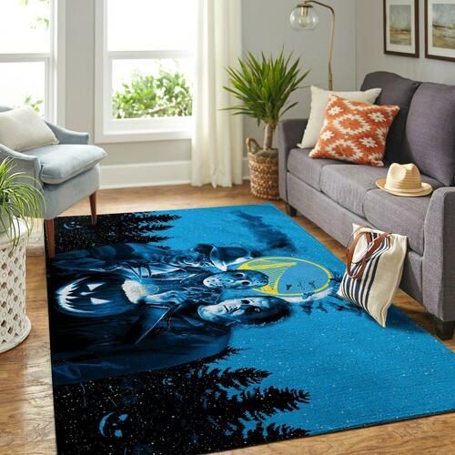 Golden State Warriors Horror Halloween Basketball NBA Rug Home Decor Golden State Warriors Horror Halloween Basketball NBA Rug Home Decor