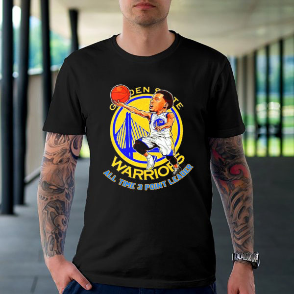 Golden State Warriors Stephen Curry Points All Time Gifts T-Shirt