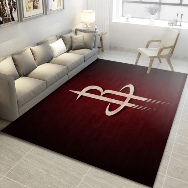 Houston Rockets Team Logo NBA Living Room Carpet Rug Home D?cor